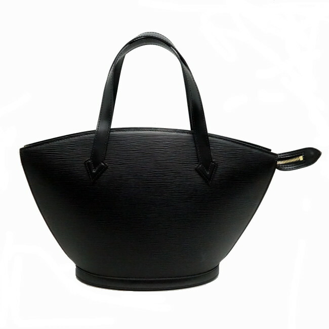 Louis Vuitton Handbag Epi Leather Saint Jacques Noir Black